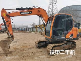 安徽-安庆市二手斗山DX75-9CN ACE挖掘机实拍照片