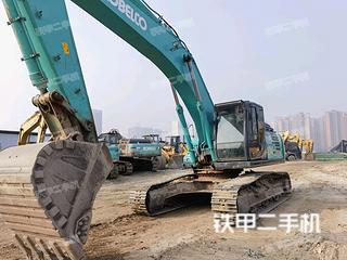 四川-成都市二手神钢SK350LC-10挖掘机实拍照片