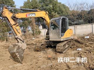 安徽-六安市二手徐工XE75DA挖掘机实拍照片