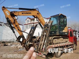 安徽-安庆市二手现代R 60VS挖掘机实拍照片