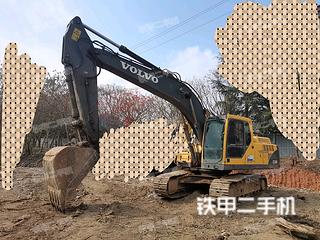 贵州-六盘水市二手沃尔沃EC210B挖掘机实拍照片