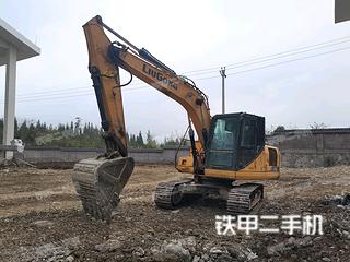 贵州-六盘水市二手柳工CLG915E挖掘机实拍照片