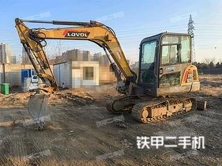 南京雷沃重工FR60E挖掘机实拍图片