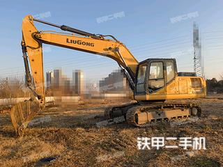 南京柳工CLG920E挖掘机实拍图片