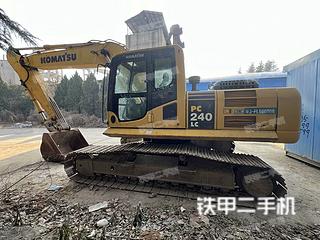 河南-郑州市二手小松PC240LC-8M0挖掘机实拍照片