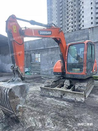 陕西-汉中市二手斗山DX75-9C挖掘机实拍照片