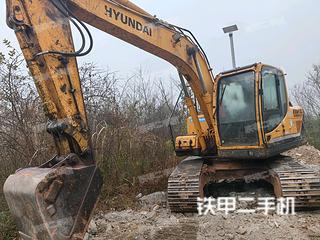 四川-广元市二手现代R150LC-9挖掘机实拍照片