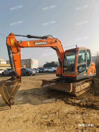安徽-池州市二手斗山DX75-9C挖掘机实拍照片