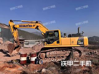 浙江-金华市二手小松PC360-8M0挖掘机实拍照片