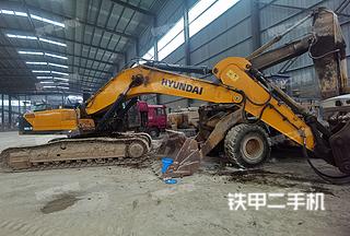 徐州现代R485LVS挖掘机实拍图片