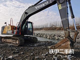 湖南-岳阳市二手沃尔沃EC200EAG挖掘机实拍照片