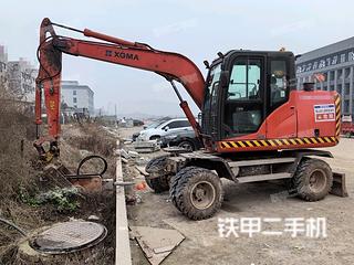 重庆厦工XG8075W挖掘机实拍图片