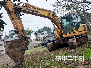 广州小松PC130-7挖掘机实拍图片