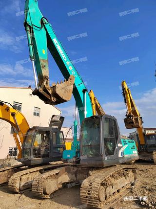 江苏-常州市二手神钢SK200-8挖掘机实拍照片