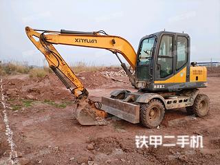 新源XY75W-9挖掘机实拍图片