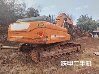 湖南-湘潭市二手斗山DX420LC挖掘机实拍照片