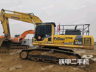 北京-北京市二手小松PC450-8挖掘机实拍照片