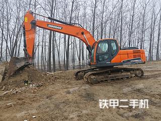 河南-驻马店市二手斗山DX220LC-9C挖掘机实拍照片