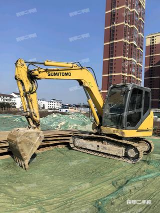 陕西-汉中市二手住友SH80-6挖掘机实拍照片