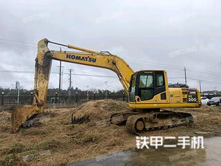 湖南-益阳市二手小松PC200-8M0挖掘机实拍照片
