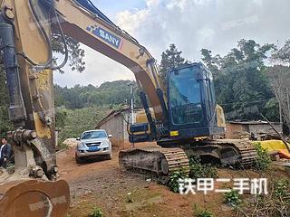 云南-文山壮族苗族自治州二手三一重工SY135C挖掘机实拍照片