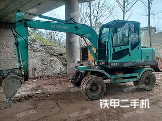 广东-韶关市二手新源XY75W-8挖掘机实拍照片