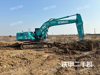 安徽-池州市二手神钢SK200-10挖掘机实拍照片