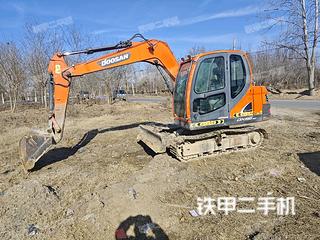 河南-驻马店市二手斗山DX75-9C挖掘机实拍照片