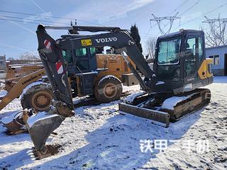 陕西-西安市二手沃尔沃EC55D挖掘机实拍照片