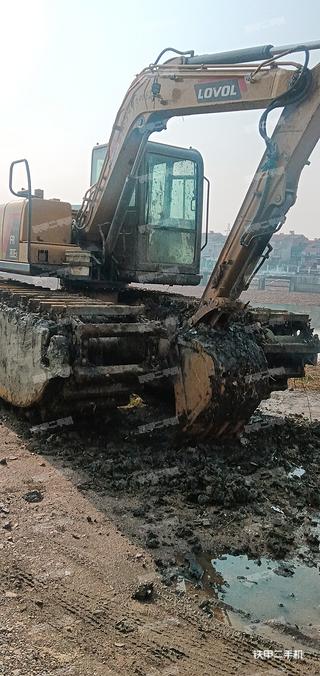 湖北-孝感市二手雷沃重工FR80E2挖掘机实拍照片
