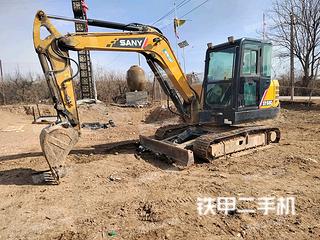 陕西-西安市二手三一重工SY55C挖掘机实拍照片