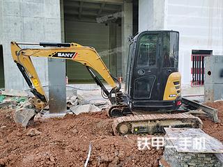 深圳三一重工SY35C挖掘机实拍图片