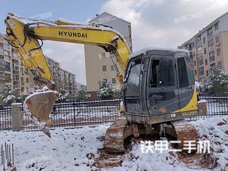江西-九江市二手现代R80-7挖掘机实拍照片