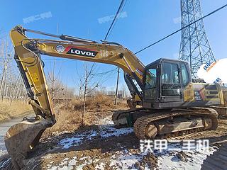 山东-德州市二手雷沃重工FR215E2挖掘机实拍照片
