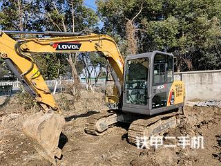 安徽-六安市二手雷沃重工FR75E2挖掘机实拍照片