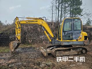 江西-鹰潭市二手沃得重工W260-7挖掘机实拍照片