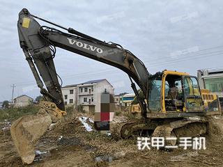 湖南-益阳市二手沃尔沃EC210B挖掘机实拍照片