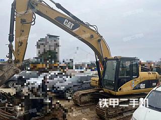 柳州卡特彼勒320D液压挖掘机实拍图片