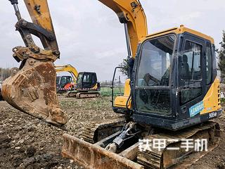 四川-成都市二手现代R75BVSN挖掘机实拍照片