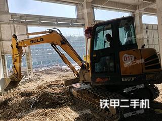 江苏-扬州市二手山东临工E660F挖掘机实拍照片