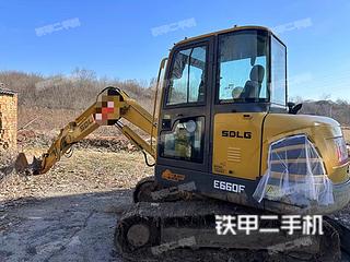 江苏-南京市二手山东临工E660F挖掘机实拍照片