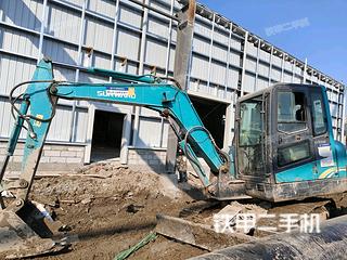 江苏-扬州市二手山河智能SWE60E挖掘机实拍照片