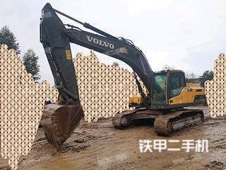 贵州-六盘水市二手沃尔沃EC250DL挖掘机实拍照片