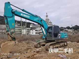 台州神钢SK200超8挖掘机实拍图片