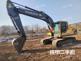 陕西-西安市二手沃尔沃EC210B挖掘机实拍照片