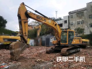 贵州-六盘水市二手山东临工LG6210E挖掘机实拍照片