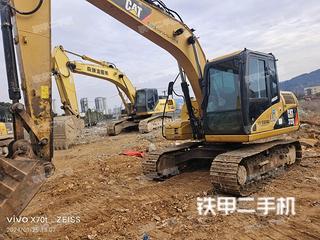浙江-台州市二手卡特彼勒312D挖掘机实拍照片