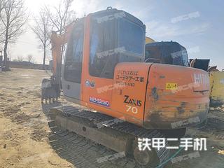 北京日立ZX70挖掘机实拍图片