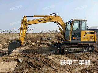 江苏-盐城市二手山东临工E675F挖掘机实拍照片