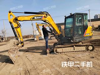 陕西-西安市二手三一重工SY60C挖掘机实拍照片
